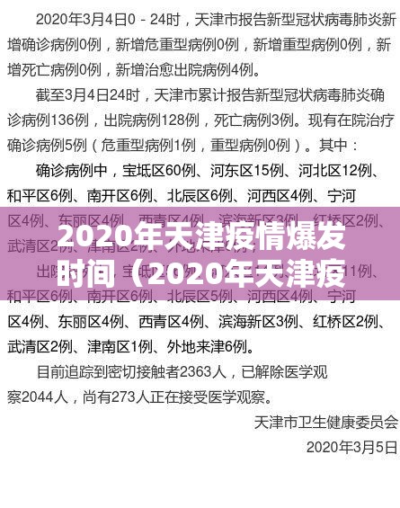 2020年天津疫情爆发时间（2020年天津疫情爆发时间是多少）
