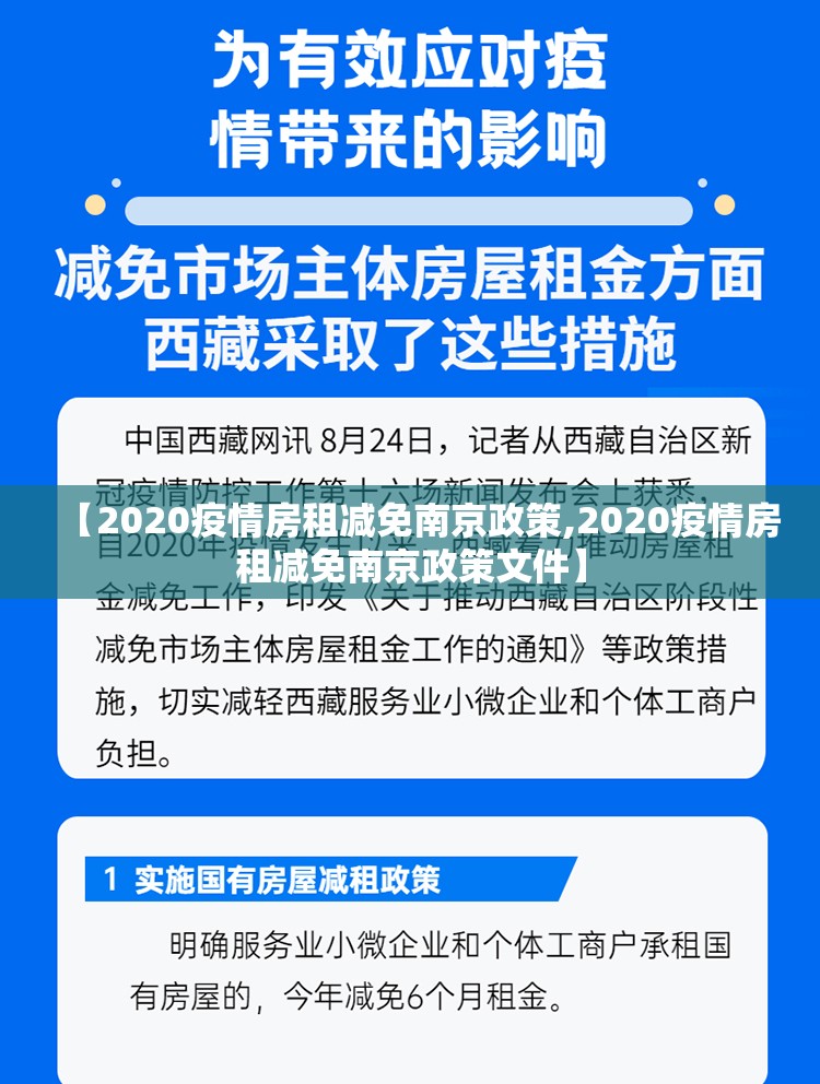 【2020疫情房租减免南京政策,2020疫情房租减免南京政策文件】