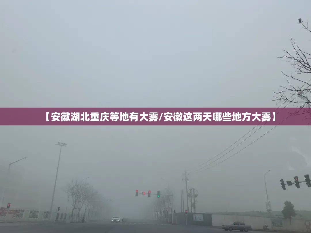 【安徽湖北重庆等地有大雾/安徽这两天哪些地方大雾】
