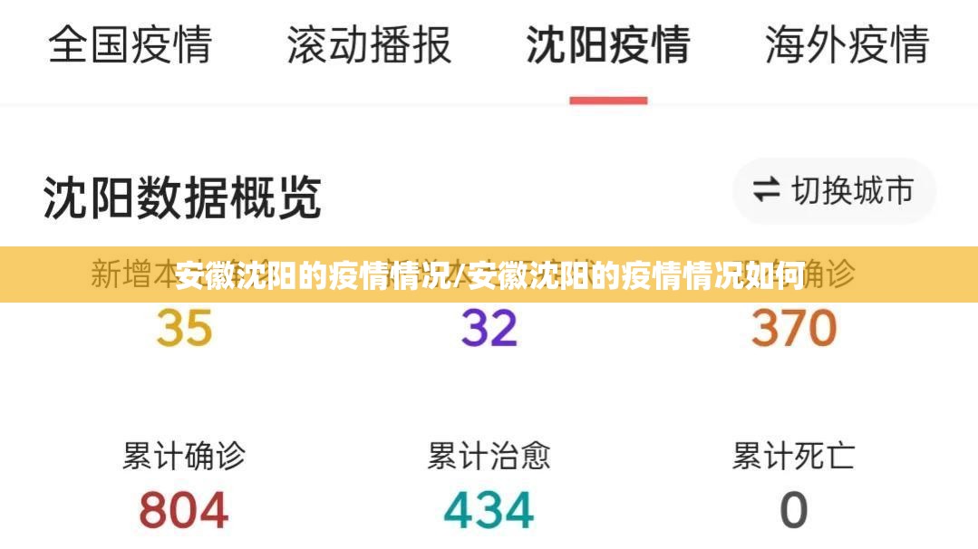 安徽沈阳的疫情情况/安徽沈阳的疫情情况如何