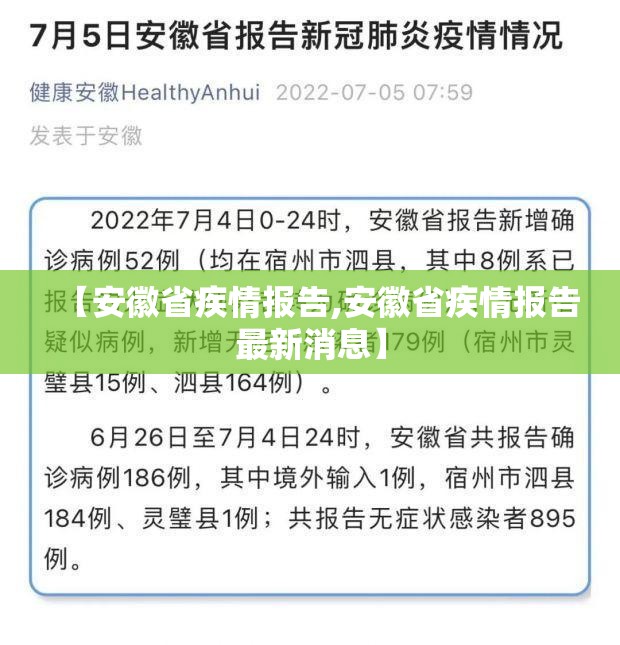 【安徽省疾情报告,安徽省疾情报告最新消息】