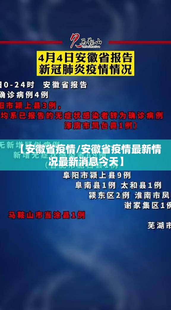 【安徽省疫情/安徽省疫情最新情况最新消息今天】