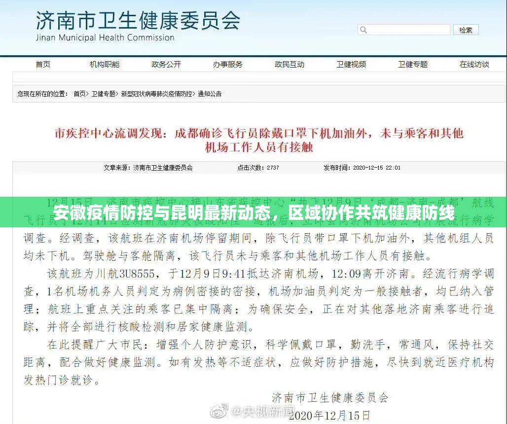 安徽疫情防控与昆明最新动态，区域协作共筑健康防线