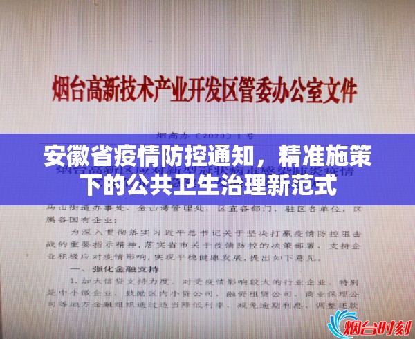 安徽省疫情防控通知，精准施策下的公共卫生治理新范式