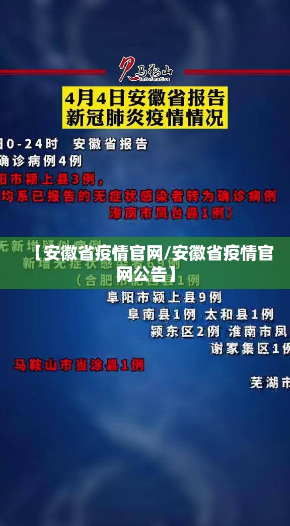 【安徽省疫情官网/安徽省疫情官网公告】