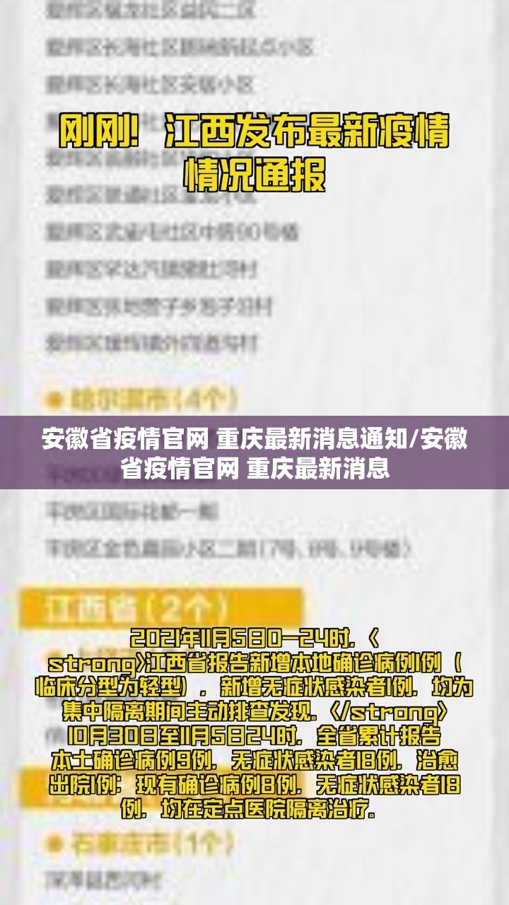 安徽省疫情官网 重庆最新消息通知/安徽省疫情官网 重庆最新消息