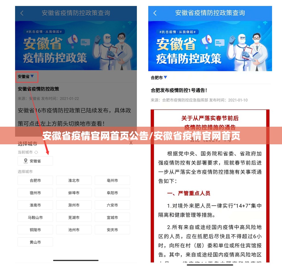 安徽省疫情官网首页公告/安徽省疫情官网首页