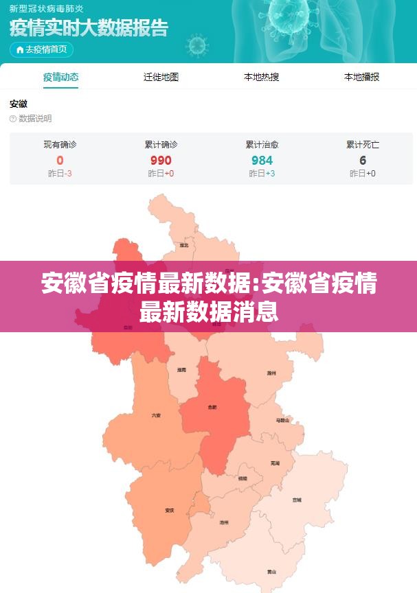 安徽省疫情最新数据:安徽省疫情最新数据消息