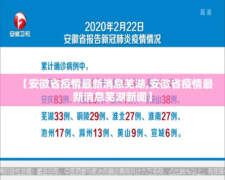 【安徽省疫情最新消息芜湖,安徽省疫情最新消息芜湖新闻】