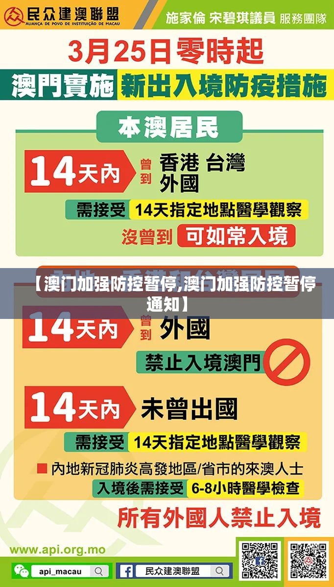 【澳门加强防控暂停,澳门加强防控暂停通知】