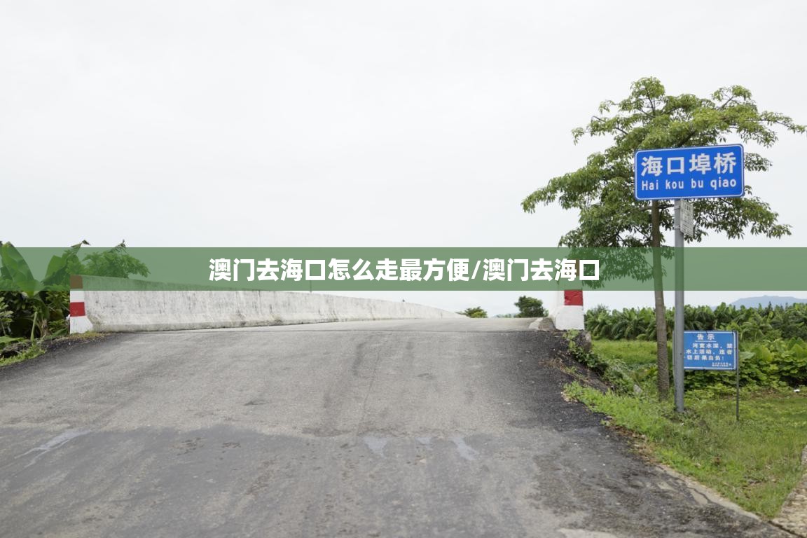 澳门去海口怎么走最方便/澳门去海口