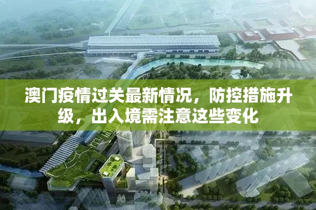 澳门疫情过关最新情况，防控措施升级，出入境需注意这些变化