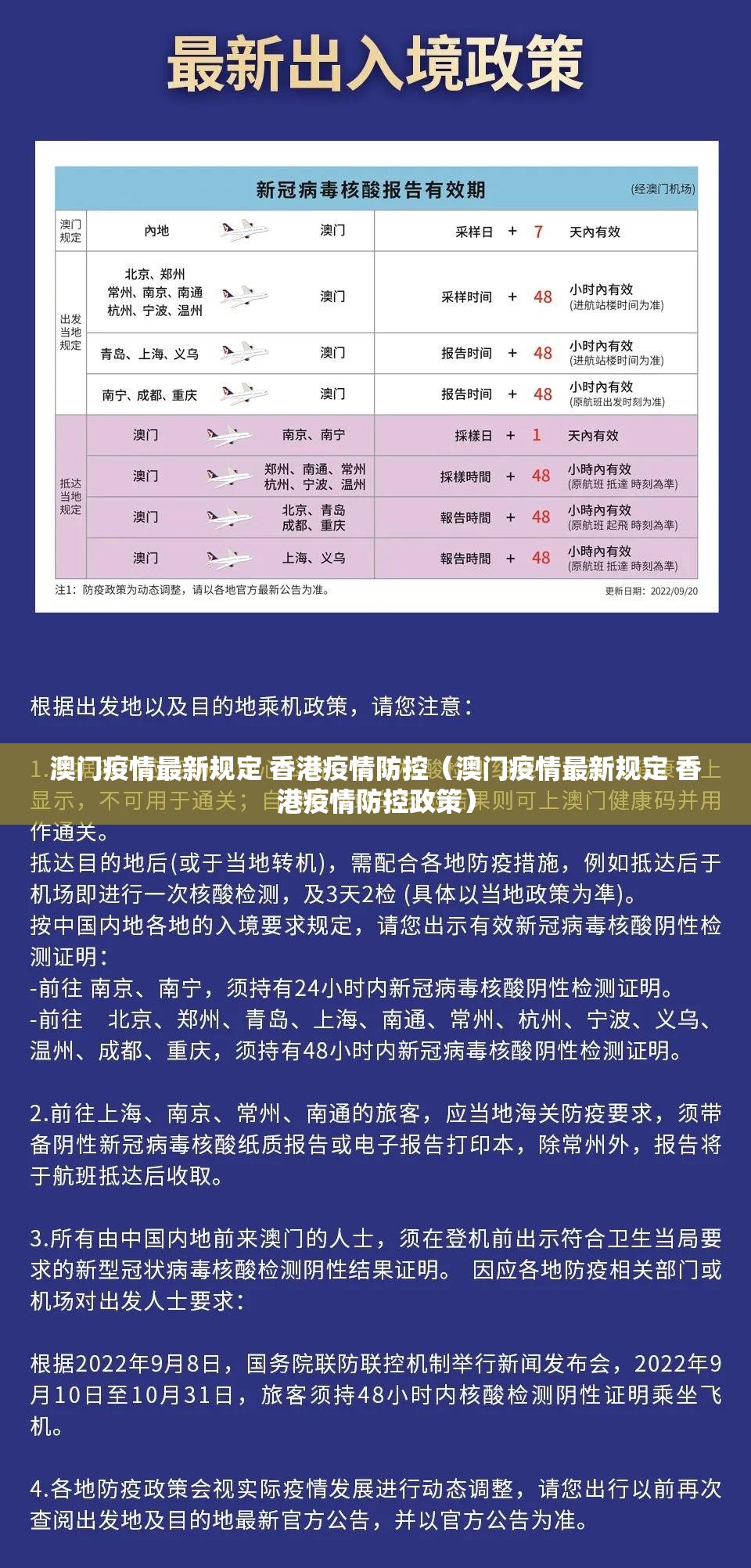 澳门疫情最新规定 香港疫情防控（澳门疫情最新规定 香港疫情防控政策）