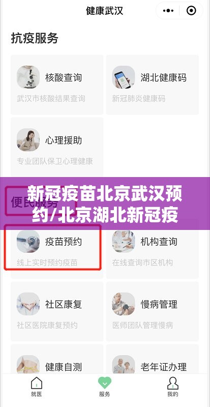 新冠疫苗北京武汉预约/北京湖北新冠疫苗预约