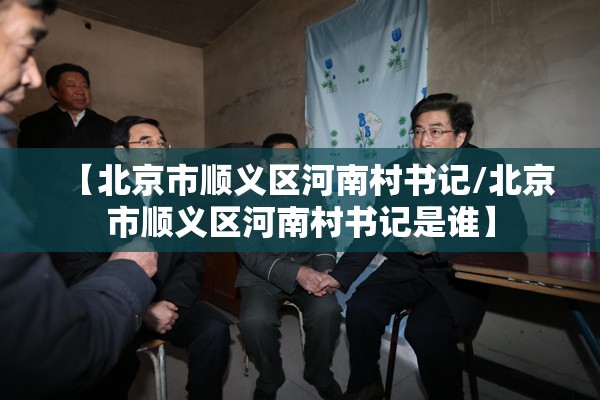 【北京市顺义区河南村书记/北京市顺义区河南村书记是谁】