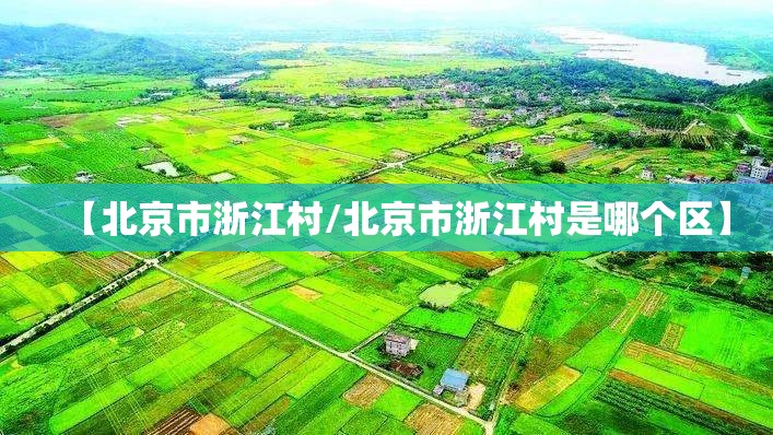 【北京市浙江村/北京市浙江村是哪个区】