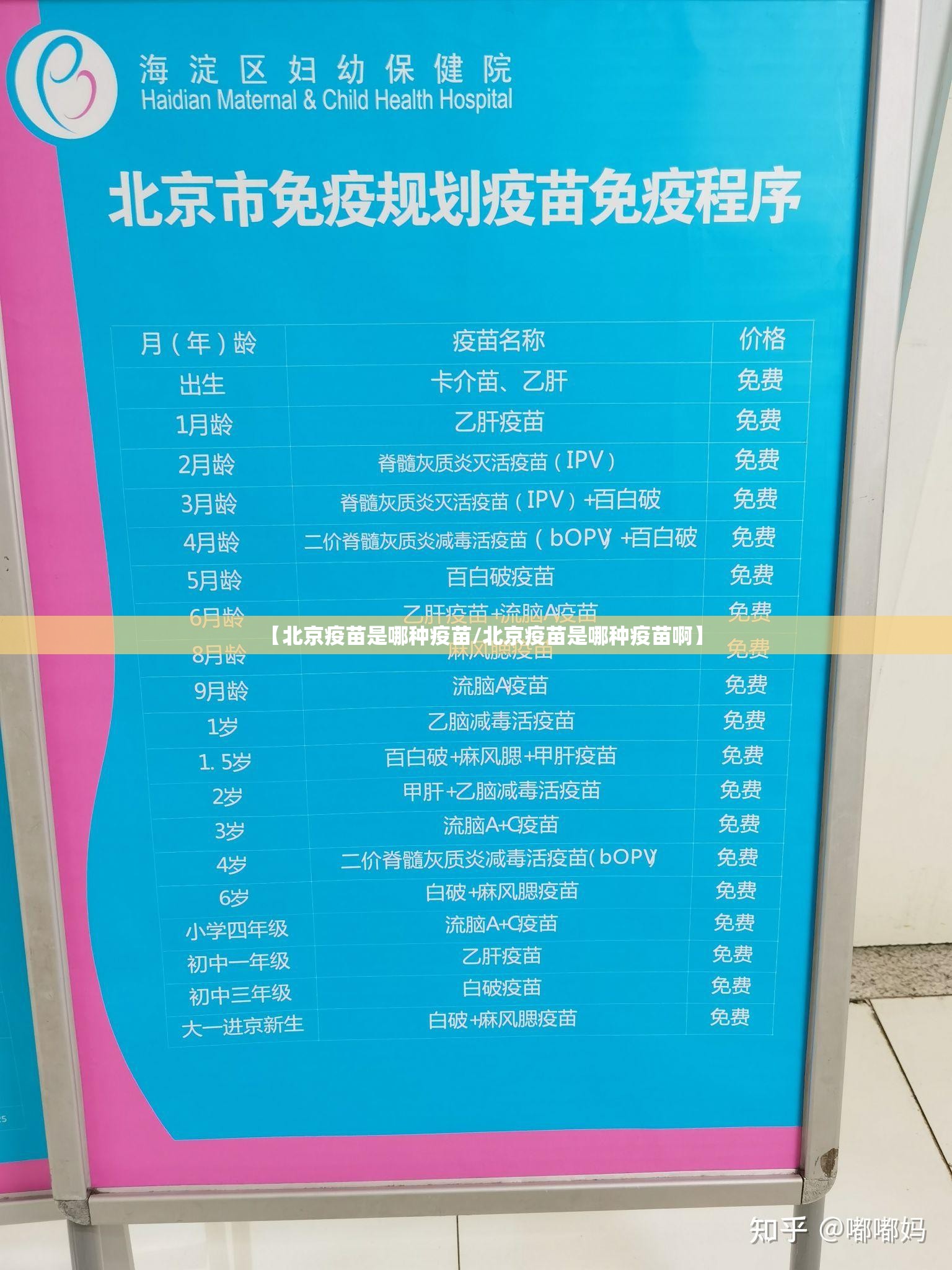 【北京疫苗是哪种疫苗/北京疫苗是哪种疫苗啊】