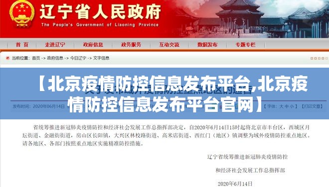 【北京疫情防控信息发布平台,北京疫情防控信息发布平台官网】