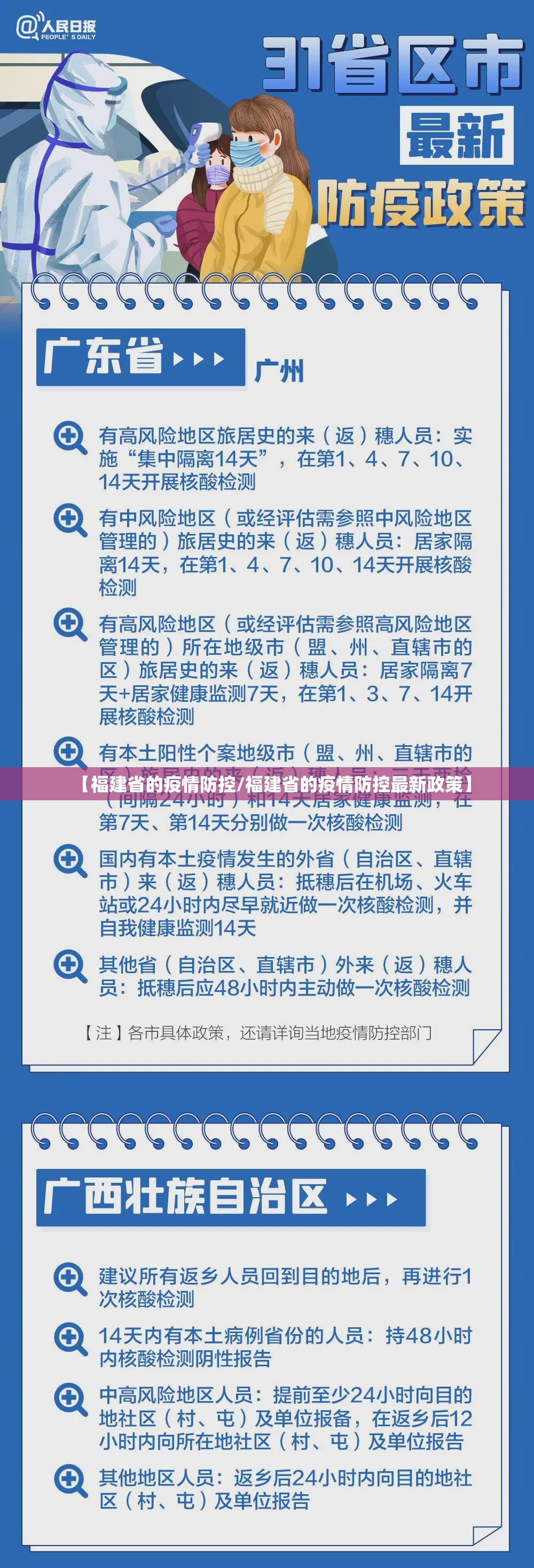 【福建省的疫情防控/福建省的疫情防控最新政策】
