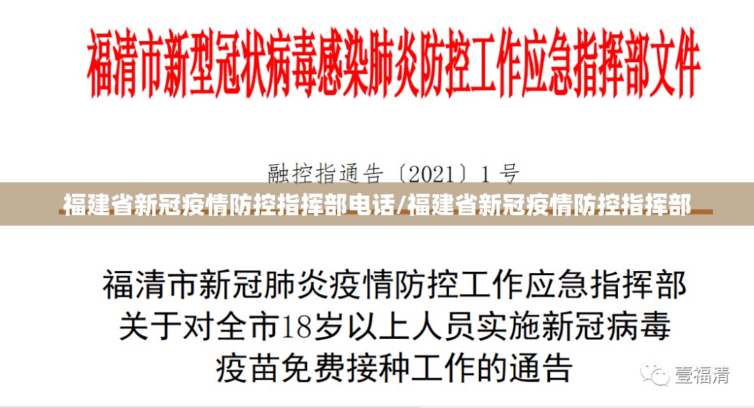福建省新冠疫情防控指挥部电话/福建省新冠疫情防控指挥部