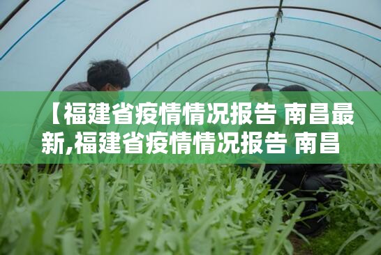 【福建省疫情情况报告 南昌最新,福建省疫情情况报告 南昌最新消息】