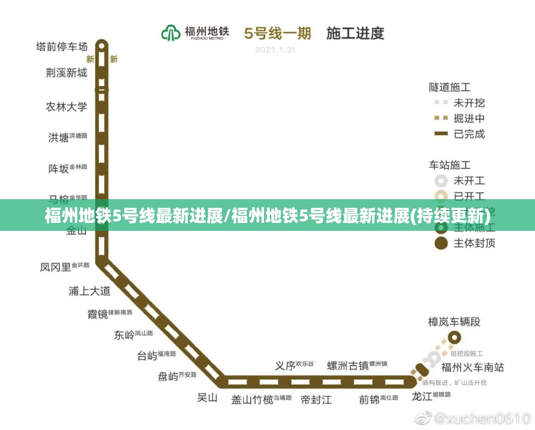 福州地铁5号线最新进展/福州地铁5号线最新进展(持续更新)