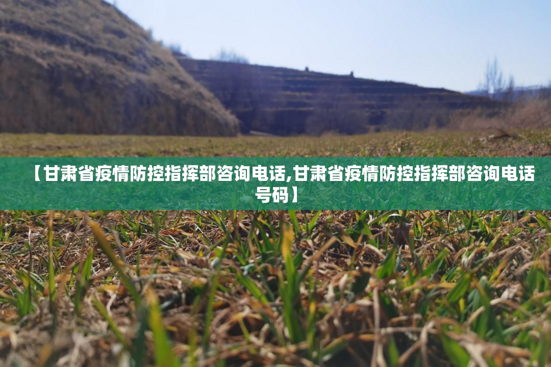 【甘肃省疫情防控指挥部咨询电话,甘肃省疫情防控指挥部咨询电话号码】