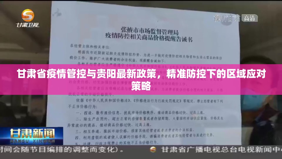 甘肃省疫情管控与贵阳最新政策，精准防控下的区域应对策略