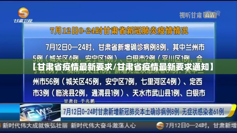 【甘肃省疫情最新要求/甘肃省疫情最新要求通知】