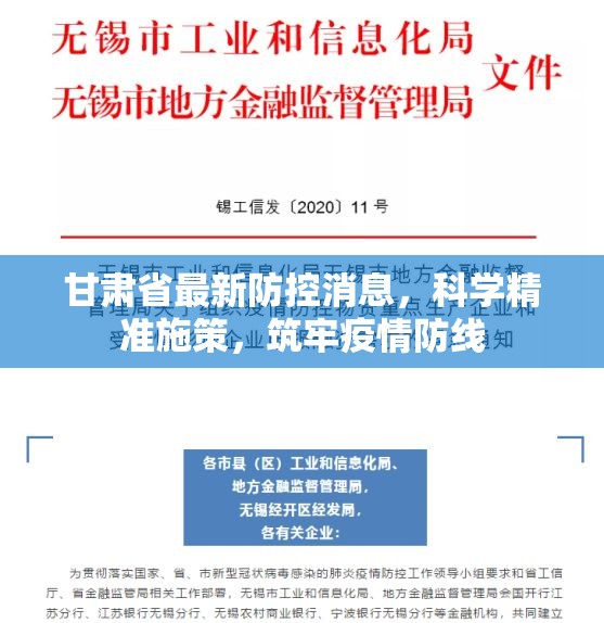 甘肃省最新防控消息，科学精准施策，筑牢疫情防线