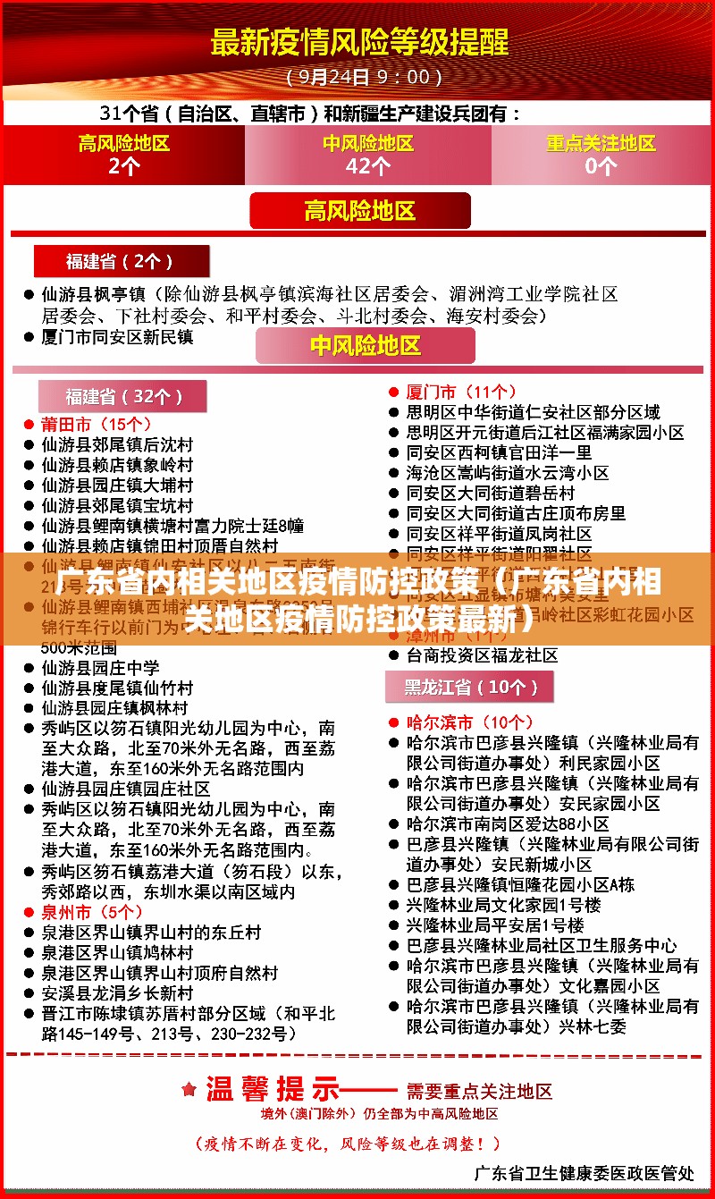 广东省内相关地区疫情防控政策（广东省内相关地区疫情防控政策最新）
