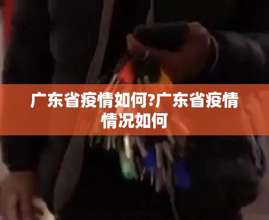 广东省疫情如何?广东省疫情情况如何