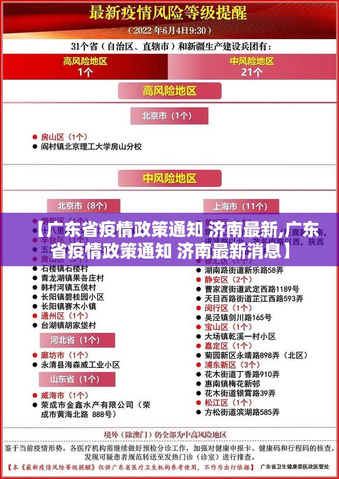 【广东省疫情政策通知 济南最新,广东省疫情政策通知 济南最新消息】