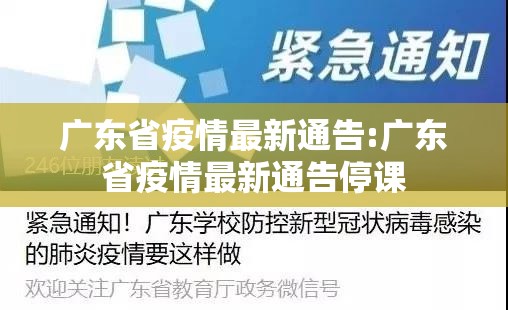 广东省疫情最新通告:广东省疫情最新通告停课