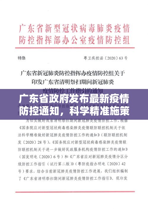 广东省政府发布最新疫情防控通知，科学精准施策，筑牢健康防线
