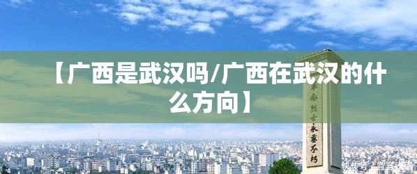 【广西是武汉吗/广西在武汉的什么方向】