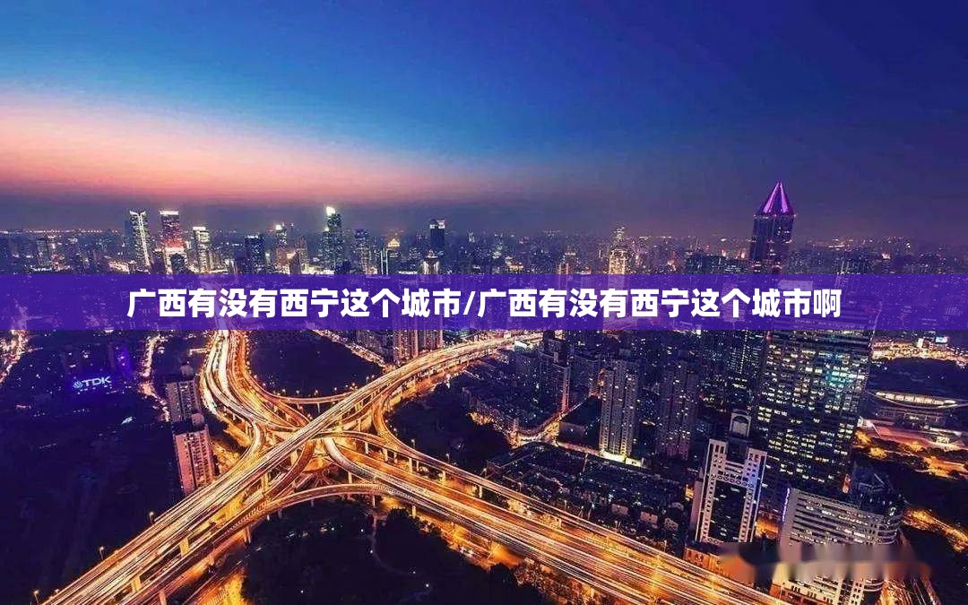 广西有没有西宁这个城市/广西有没有西宁这个城市啊