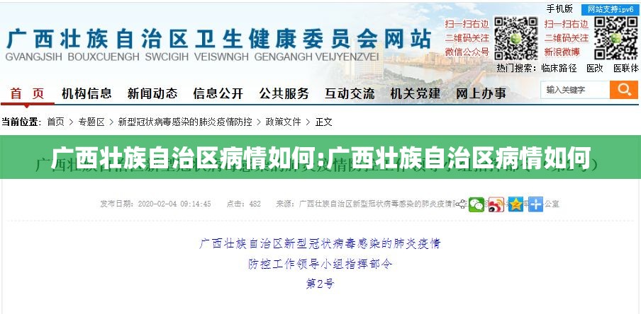 广西壮族自治区病情如何:广西壮族自治区病情如何