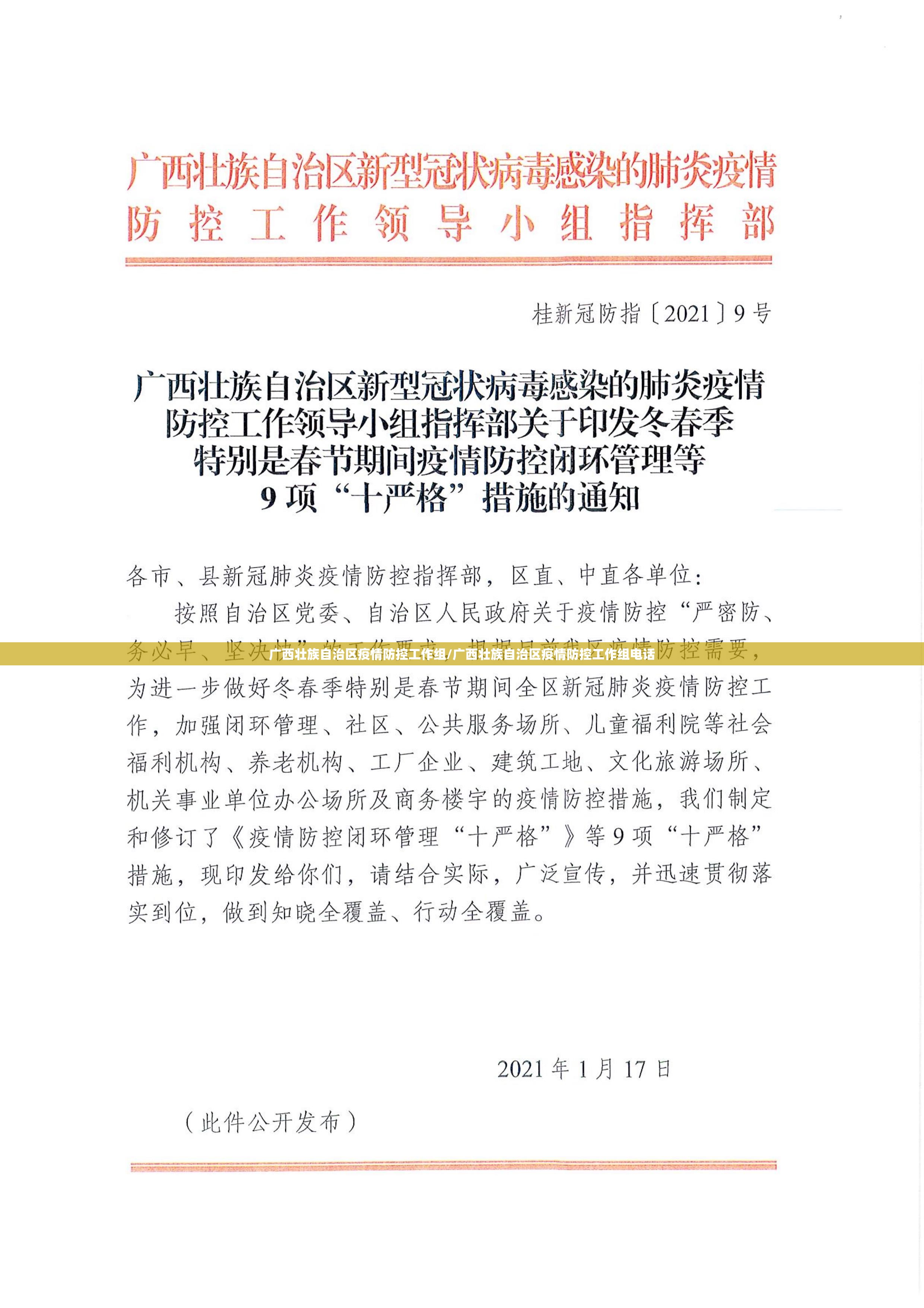 广西壮族自治区疫情防控工作组/广西壮族自治区疫情防控工作组电话