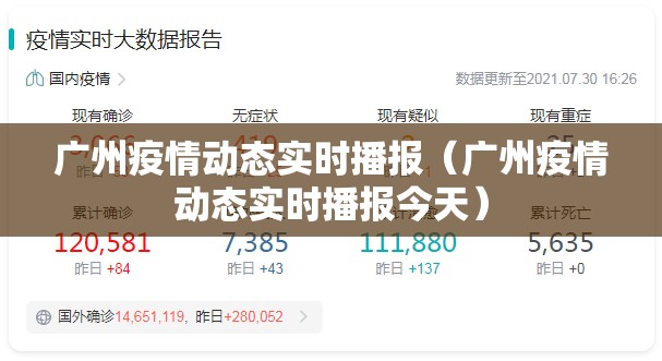 广州疫情动态实时播报（广州疫情动态实时播报今天）