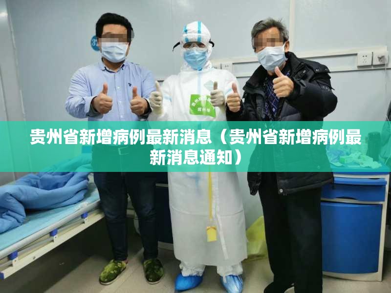 贵州省新增病例最新消息（贵州省新增病例最新消息通知）