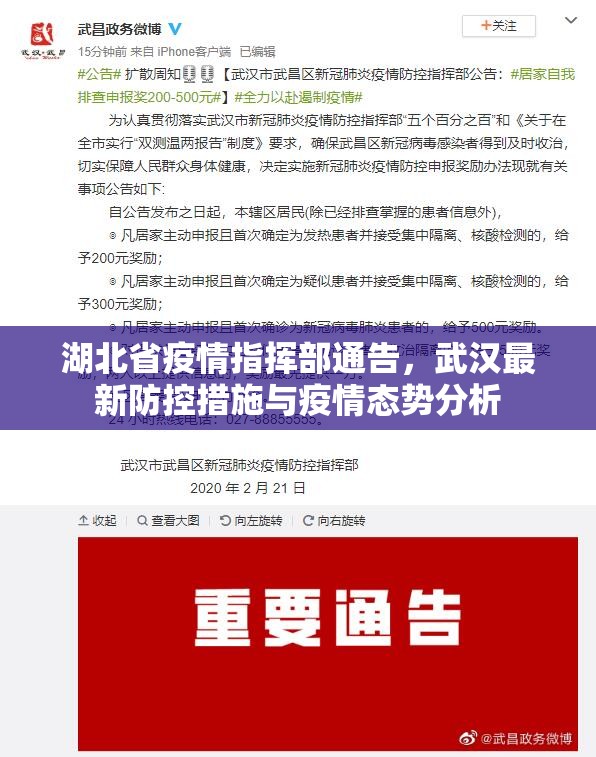 湖北省疫情指挥部通告，武汉最新防控措施与疫情态势分析