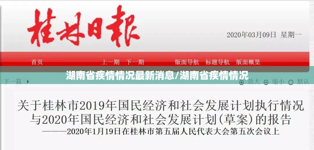 湖南省疾情情况最新消息/湖南省疾情情况