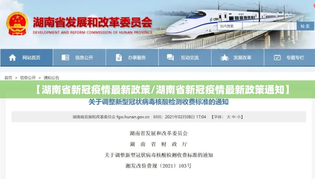 【湖南省新冠疫情最新政策/湖南省新冠疫情最新政策通知】