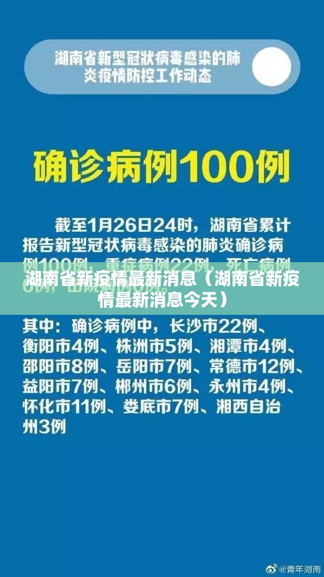 湖南省新疫情最新消息（湖南省新疫情最新消息今天）