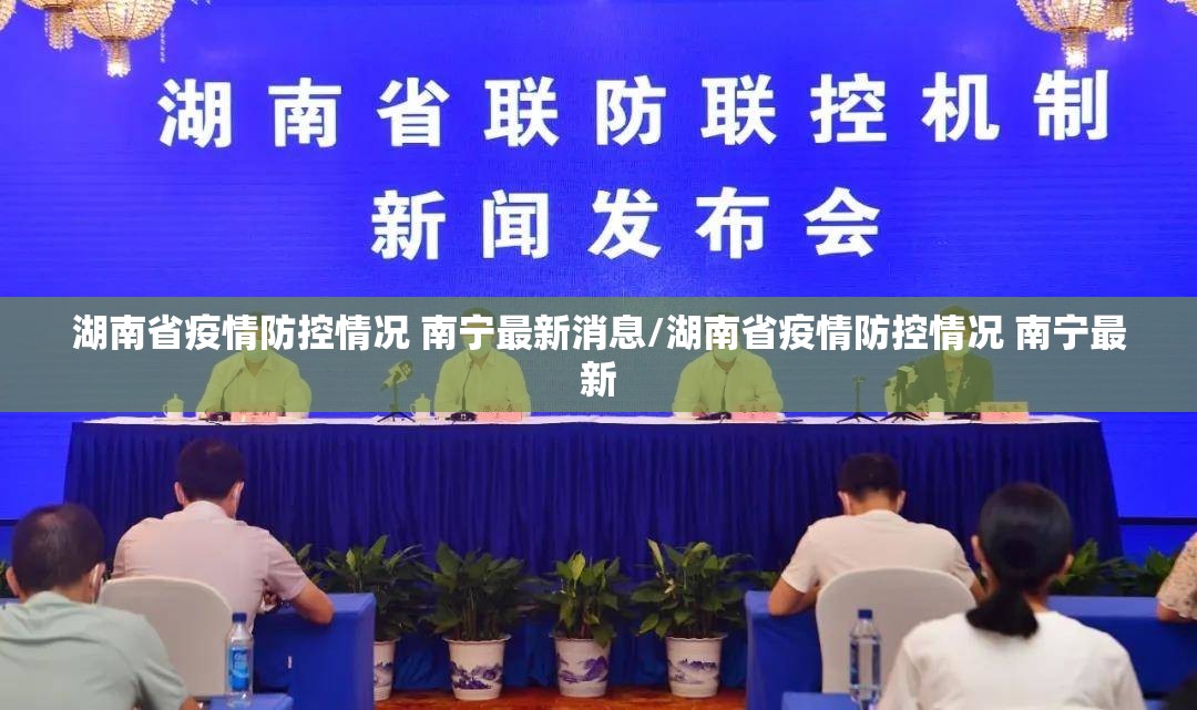 湖南省疫情防控情况 南宁最新消息/湖南省疫情防控情况 南宁最新