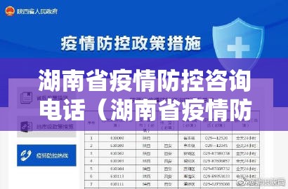 湖南省疫情防控咨询电话（湖南省疫情防控咨询电话号码）