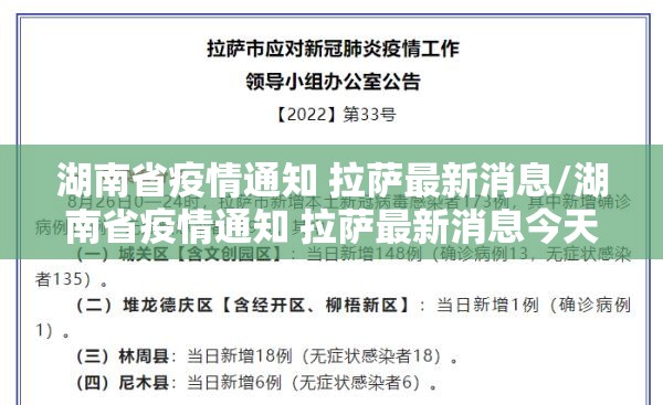 湖南省疫情通知 拉萨最新消息/湖南省疫情通知 拉萨最新消息今天