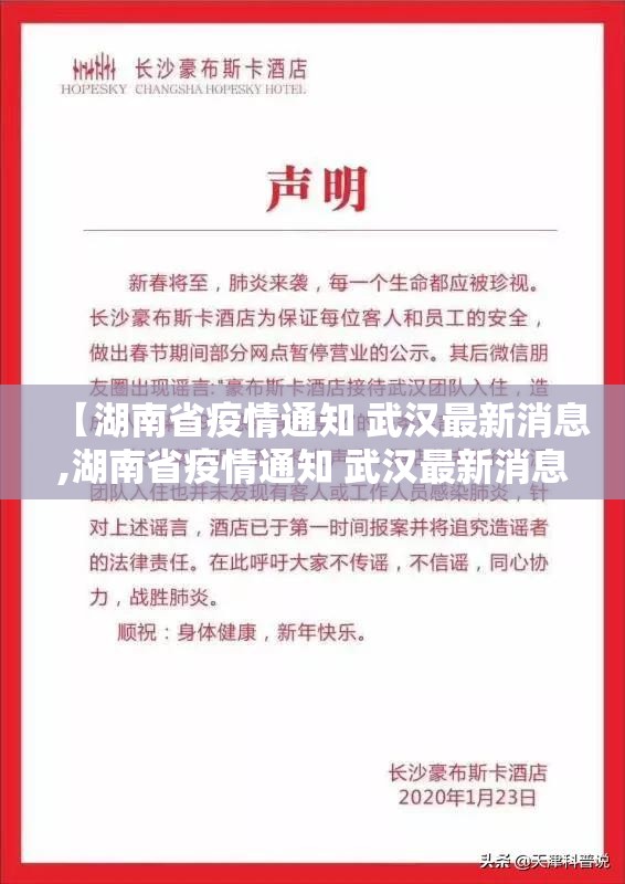 【湖南省疫情通知 武汉最新消息,湖南省疫情通知 武汉最新消息今天】