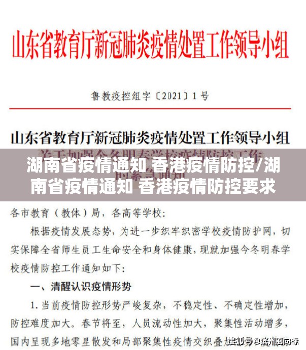 湖南省疫情通知 香港疫情防控/湖南省疫情通知 香港疫情防控要求